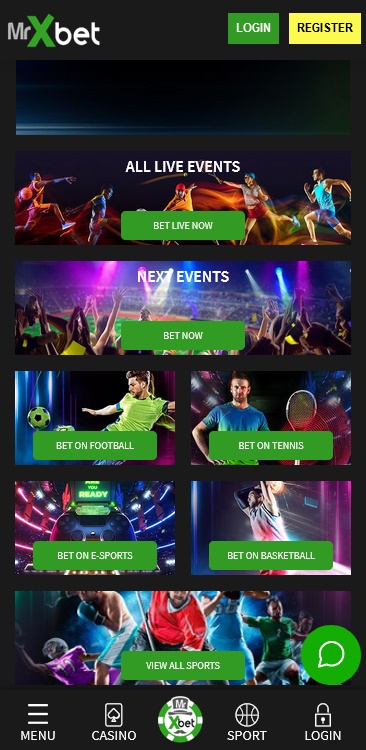 MrXbet's sports betting offer