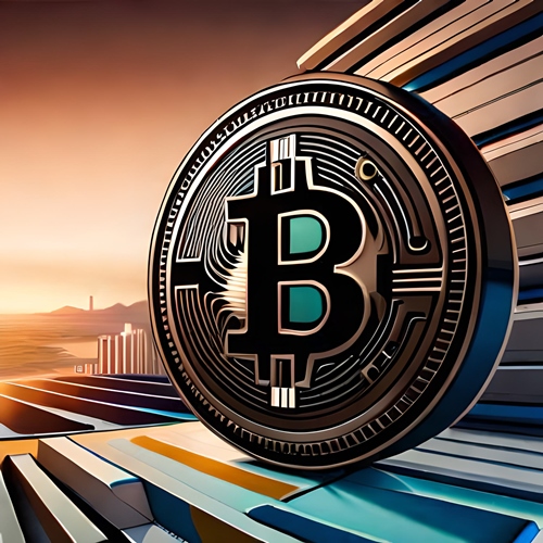 A city with a Bitcoin corner next door