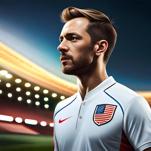 A player who has succeeded, in a stadium