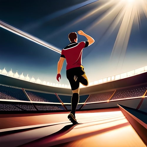 A bettor runs to victory thanks to KYC-free betting